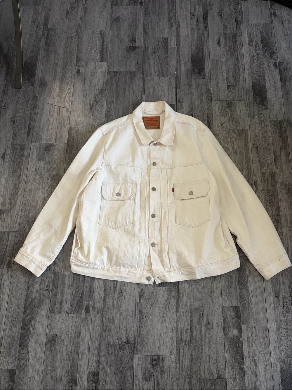 Levi's x Denim Tears Sample Ivory Type II Jacket